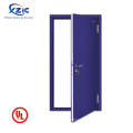 UL Commercial Galvanized Aço Fireopers Door com painel de visão